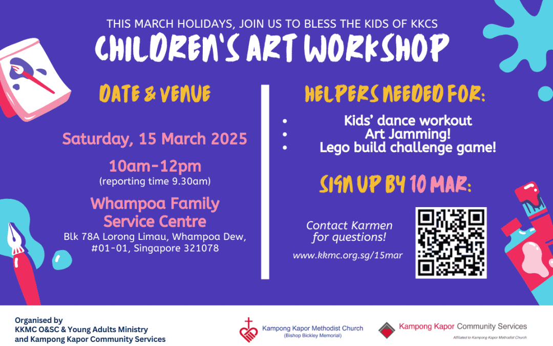 O&SC x YA: KKCS March Holidays Children’s Art Workshop