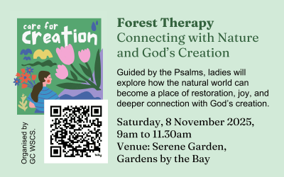GC WSCS World Federation Day – Care for Creation: Forest Therapy