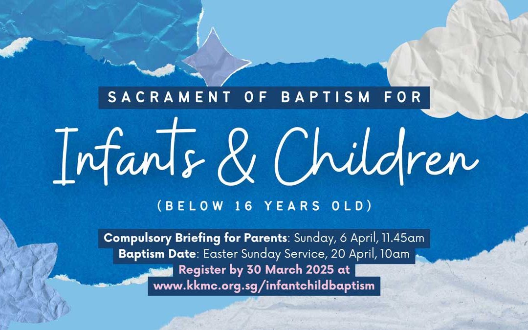 Sacrament of Baptism for Infants and Children