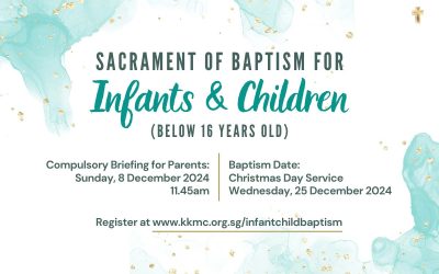 Sacrament of Baptism for Infants and Children