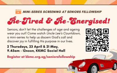 Seniors Fellowship: Re-Tired & Re-Energised!