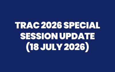 TRAC 2026 Special Session Update