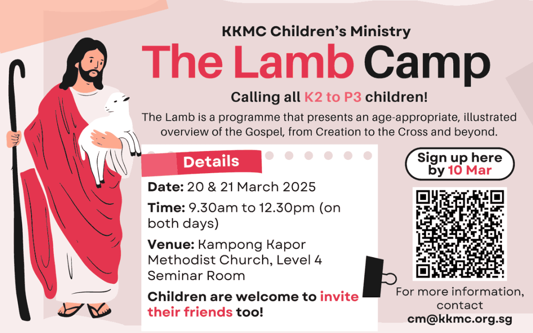 The Lamb Camp (For K2 to P3 Children)