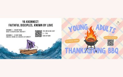 Upcoming Young Adults Events