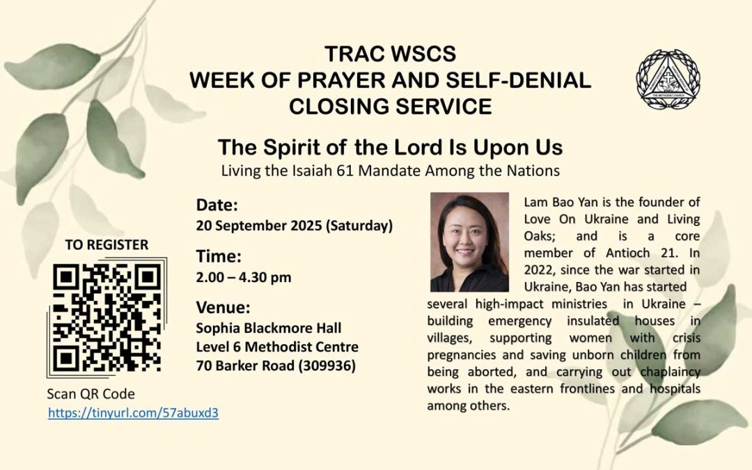 TRAC WSCS Week of Prayer and Self-Denial Closing Service