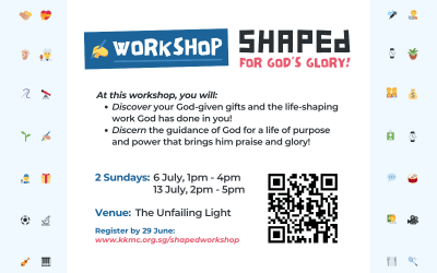 Workshop: SHAPEd for God’s Glory!